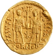 reverse of Anthemius RIC X 2821