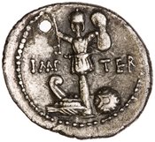 reverse of Roman Republic RRC 536/3