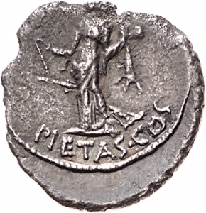 reverse of Roman Republic RRC 516/3