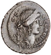 obverse of Roman Republic RRC 512/2