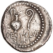 obverse of Roman Republic RRC 500/1