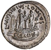 reverse of Roman Republic RRC 494/43