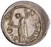 reverse of Roman Republic RRC 480/4