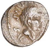 obverse of Roman Republic RRC 477/3