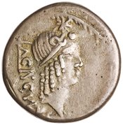 obverse of Roman Republic RRC 474/1b