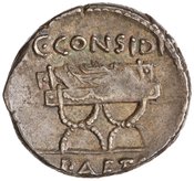 reverse of Roman Republic RRC 465/2a