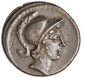 obverse of Roman Republic RRC 450/1b