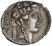 obverse of Roman Republic RRC 449/3