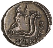 reverse of Roman Republic RRC 449/3a