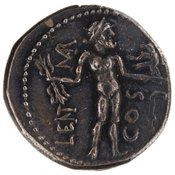 reverse of Roman Republic RRC 445/1a