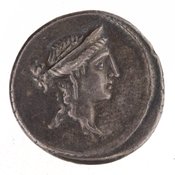 obverse of Roman Republic RRC 419/1a