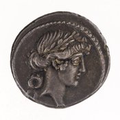 obverse of Roman Republic RRC 410/10b