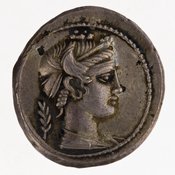 obverse of Roman Republic RRC 405/4b