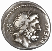 obverse of Roman Republic RRC 398/1