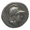 obverse of Roman Republic RRC 388/1a