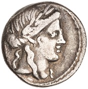 obverse of Roman Republic RRC 385/5