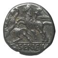 reverse of Roman Republic RRC 370/1b