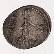 reverse of Roman Republic RRC 342/3b