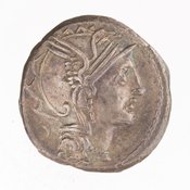 obverse of Roman Republic RRC 299/1a