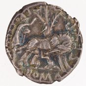 reverse of Roman Republic RRC 235/1c