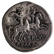 reverse of Roman Republic RRC 217/1