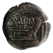 reverse of Roman Republic RRC 186/1