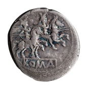 reverse of Roman Republic RRC 167/1