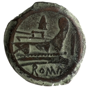 reverse of Roman Republic RRC 124/3