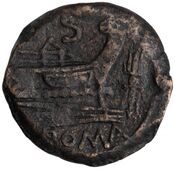 reverse of Roman Republic RRC 119/4