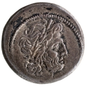 obverse of Roman Republic RRC 119/1