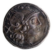 obverse of Roman Republic RRC 80/1a