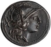obverse of Roman Republic RRC 80/1
