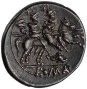 reverse of Roman Republic RRC 80/1