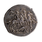 reverse of Roman Republic RRC 77/1