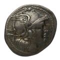 obverse of Roman Republic RRC 46/1
