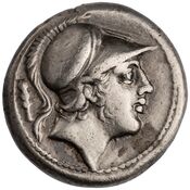 obverse of Roman Republic RRC 27/1