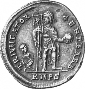 reverse of Honorius RIC X 1261