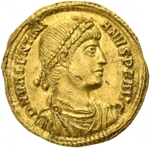 obverse of Valens RIC IX 30A.1