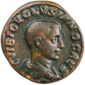 obverse of Volusian RIC IV 243