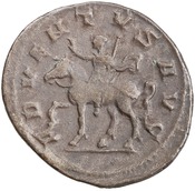 reverse of Volusian RIC IV 224A
