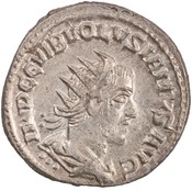 obverse of Volusian RIC IV 221