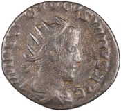 obverse of Volusian RIC IV 218