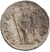 reverse of Volusian RIC IV 217
