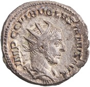 obverse of Volusian RIC IV 206