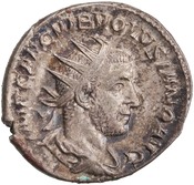obverse of Volusian RIC IV 186