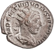 obverse of Volusian RIC IV 168