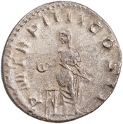 reverse of Volusian RIC IV 141