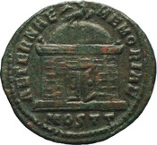 reverse of Maxentius RIC VI 59