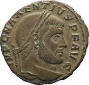 obverse of Maxentius RIC VI 35