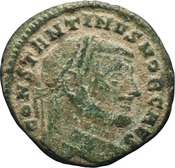 obverse of Maxentius RIC VI 201